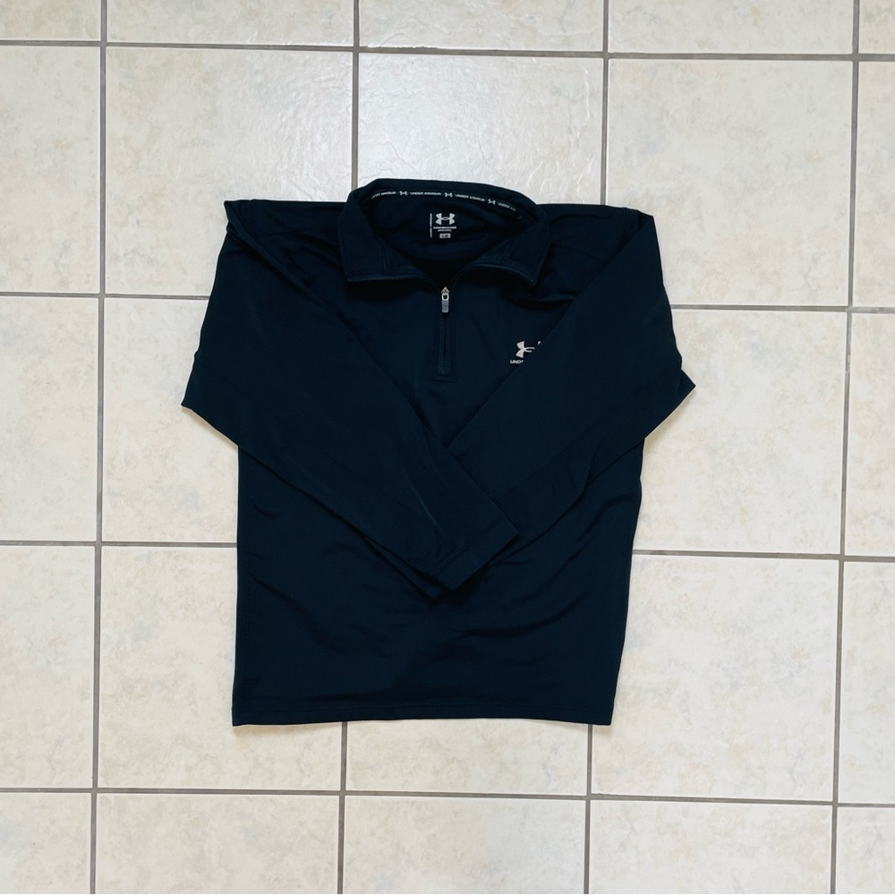 Under Armour Black Quarter-Zip Large